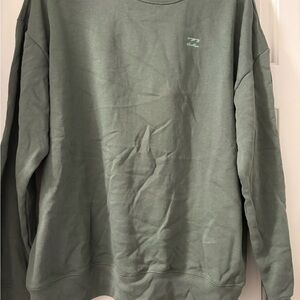 Billabong Women’s Olive Crewneck Sweater